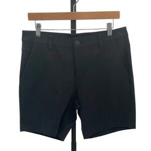 NEW Quince Size 32 Mens Black 7.5" Clubhouse Golf Shorts‎ Activewear Athletic